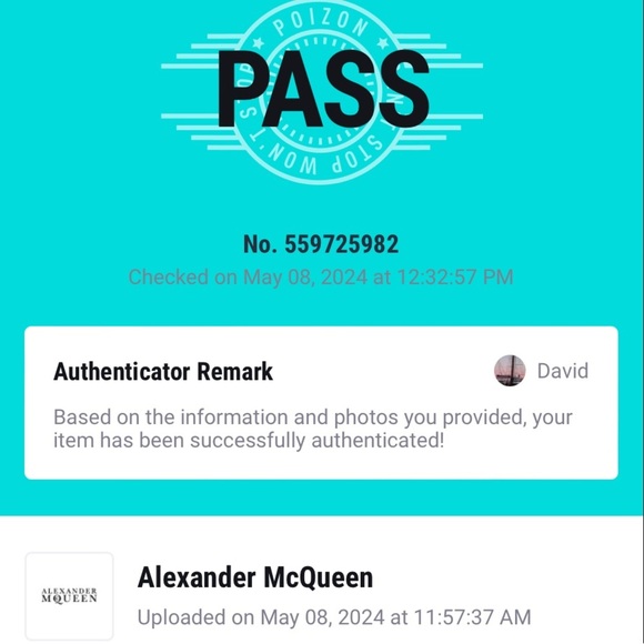 Alexander McQueen -MCQ metallic Tote - Picture 17 of 17